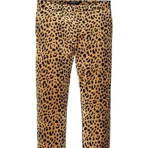 Scotch and Soda Velvet Cheetah Trouser - SALE